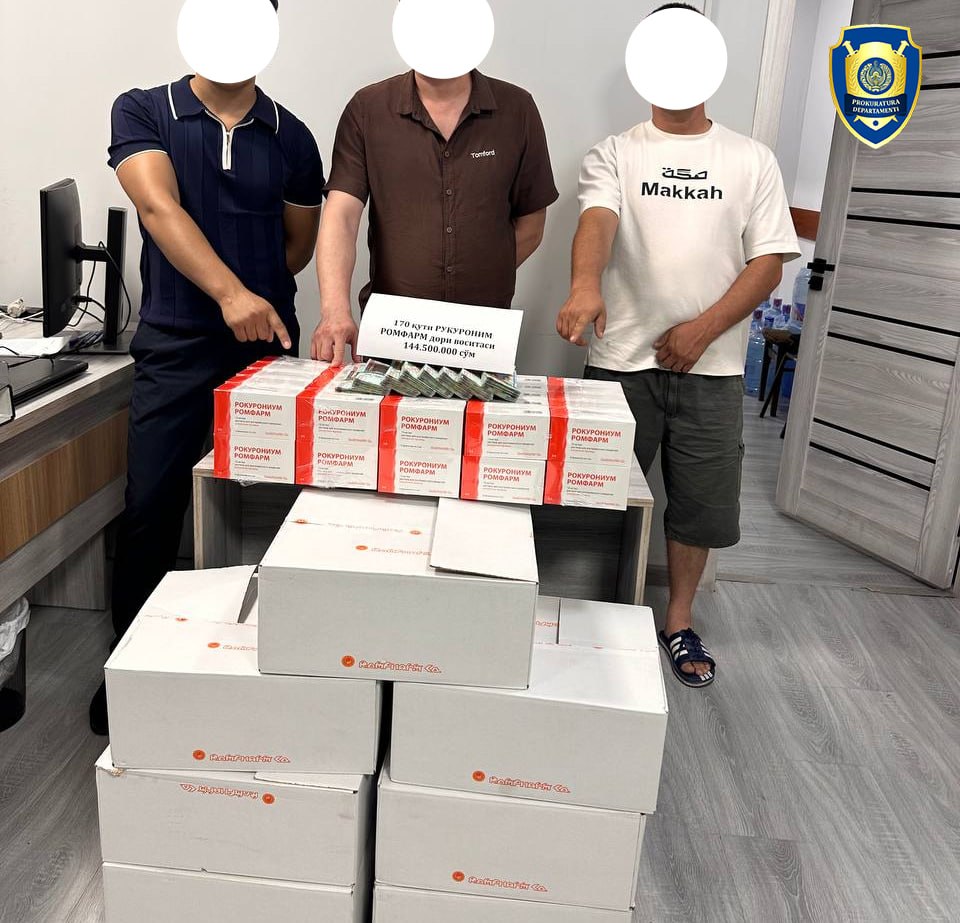 Toshkentda 108,4 mln soʻmlik noqonuniy dori savdosi aniqlandi