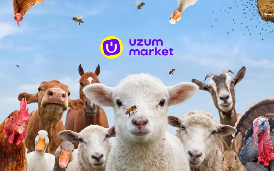 Qo‘y, tovuq yoki sigirni Uzum Marketdan sotib olish imkoniyati paydo bo‘libdi