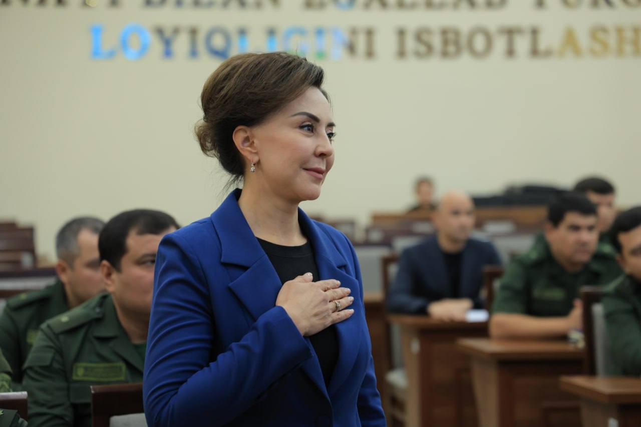 Nilufar Allabergenova Toshkent shahri prokurori oʻrinbosari boʻldi