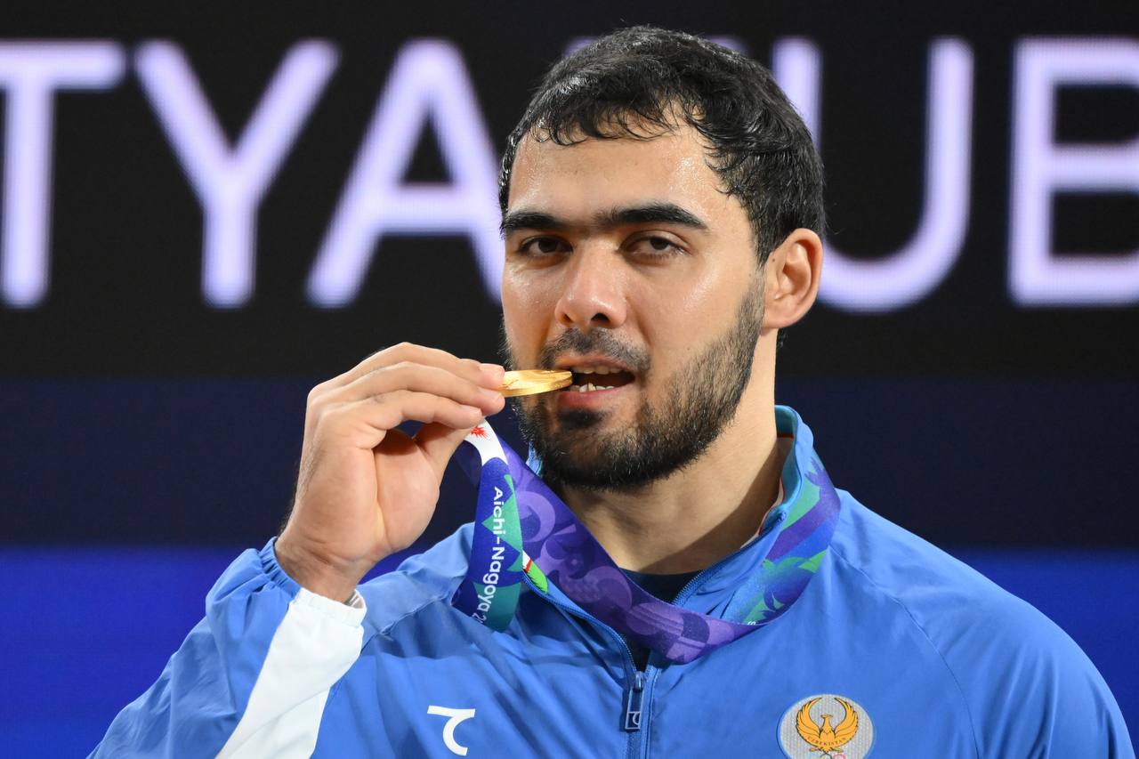 Akbar Joʻrayev va Barnoxon Sayfullayeva Osiyo oʻyinlarida oltin oldi